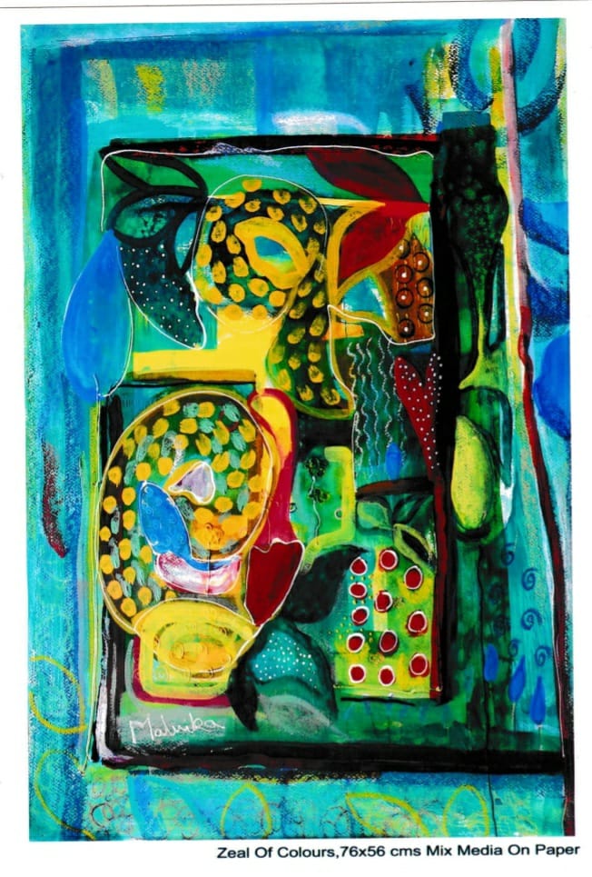 Zeal of Colours painting